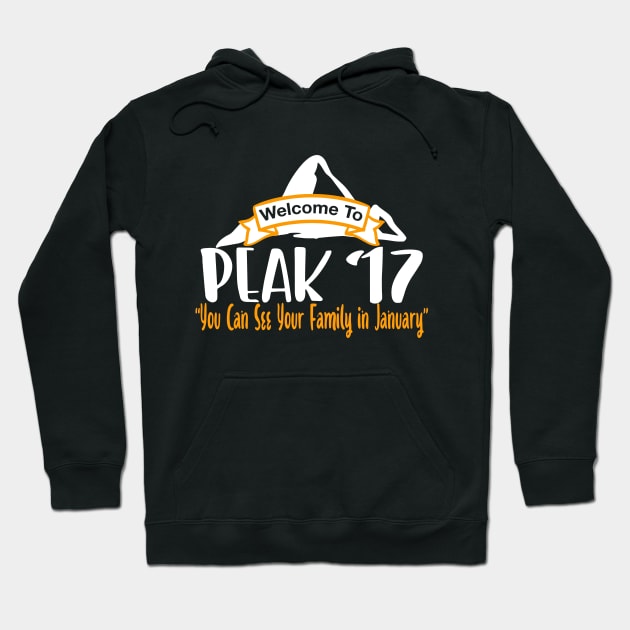 Welcome To Peak 17 You Can See Your Family In January Hoodie by Swagazon